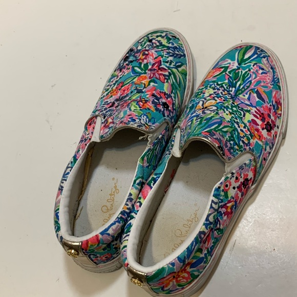 lilly pulitzer slip on sneakers - Picture 3 of 5